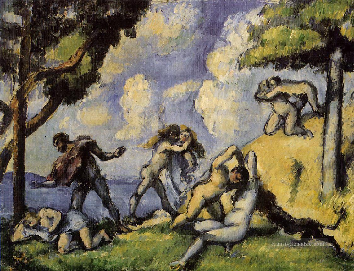 Der Kampf der Liebe Paul Cezanne Ölgemälde